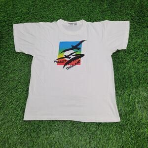 Vintage 90s Phuket Thailand Shirt Womens Medium 19x22 White
